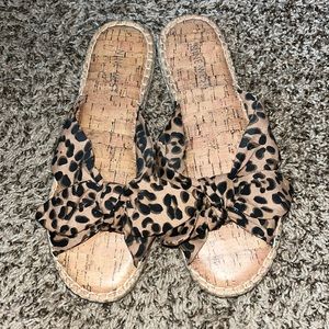 Nine West espadrille flat sandals 7.5